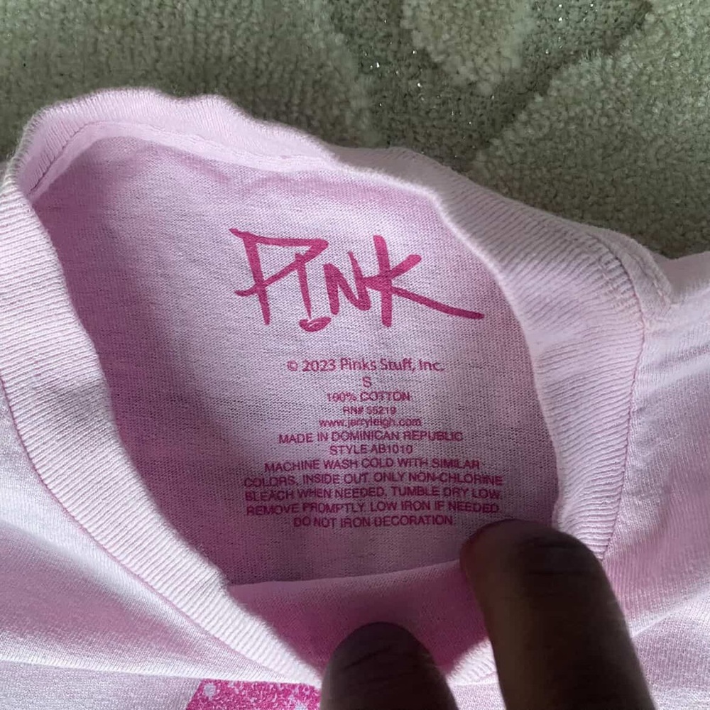 Pink tee shirt - Picture 5 of 5